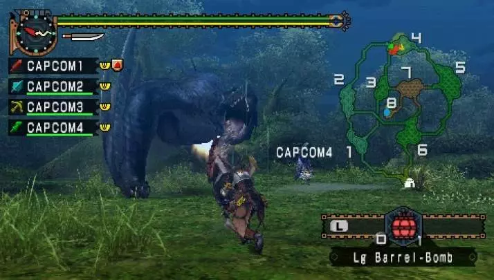 Monster Hunter Freedom Unite - PSP