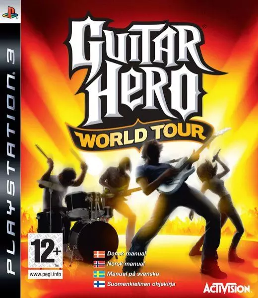 Carátula de Guitar Hero World Tour