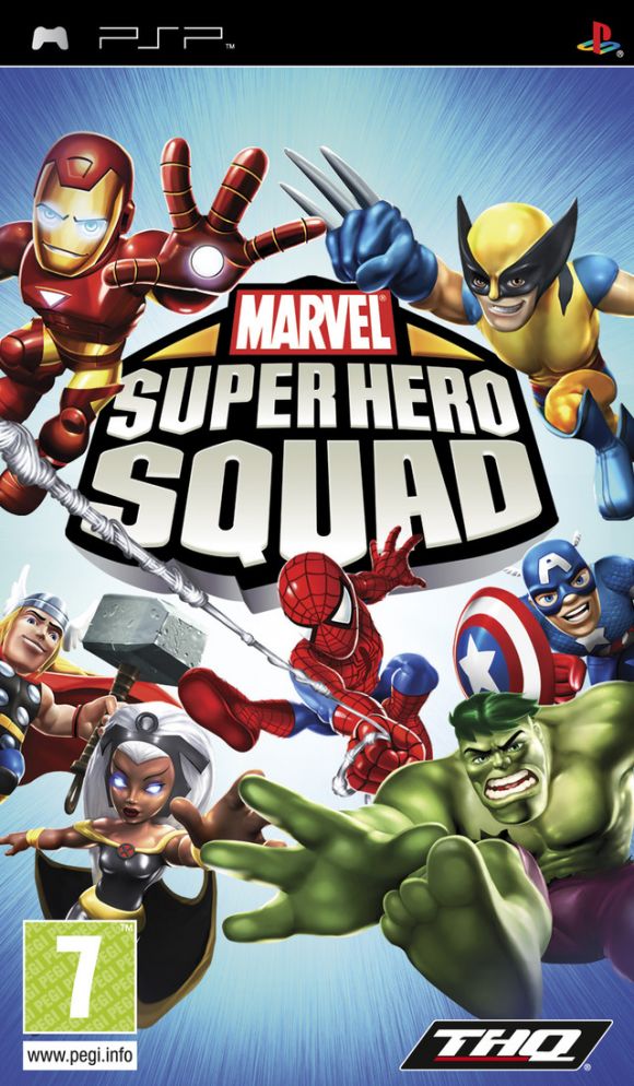 Carátula oficial de Marvel Super Hero Squad PSP 3DJuegos