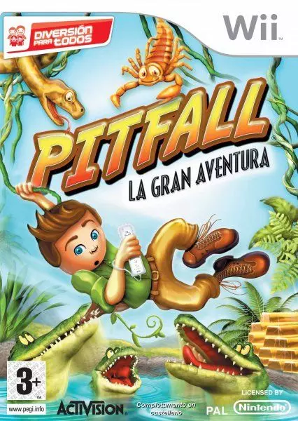 Carátula de Pitfall: La gran aventura