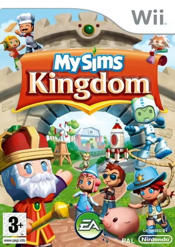 Carátula de MySims Kingdom