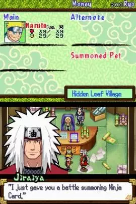 Naruto Path of the Ninja 2 - DS