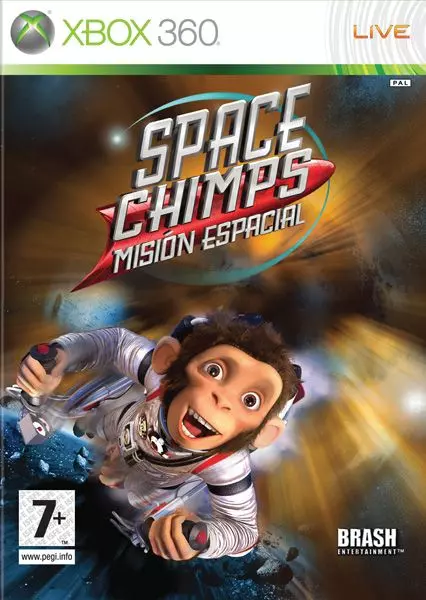 Carátula de Space Chimps