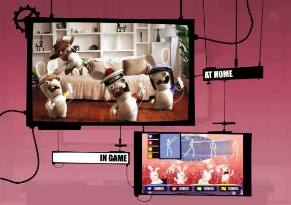 Rayman Raving Rabbids TV Party