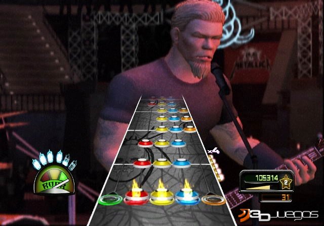 ps2 guitar hero metallica