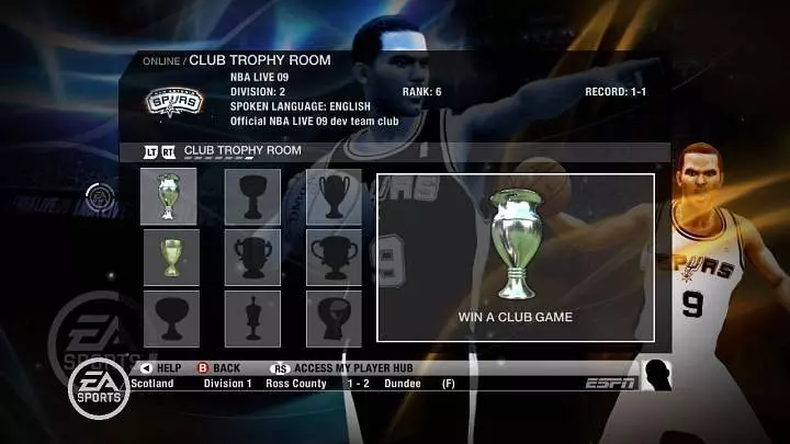 NBA Live 09 - PS3