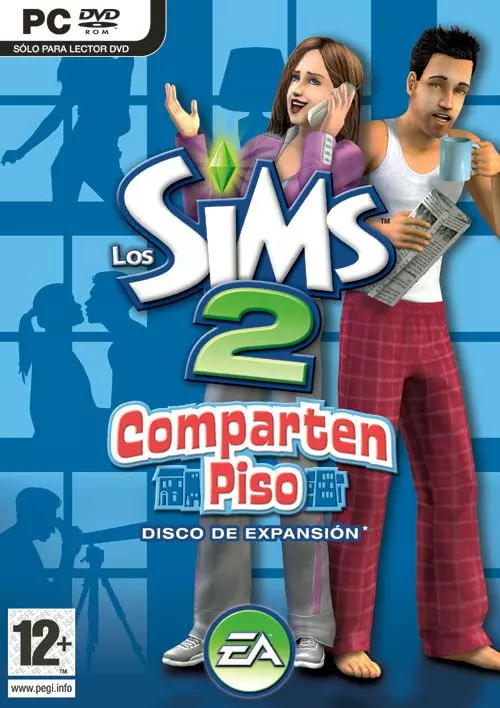 Carátula de Los Sims 2: Comparten piso