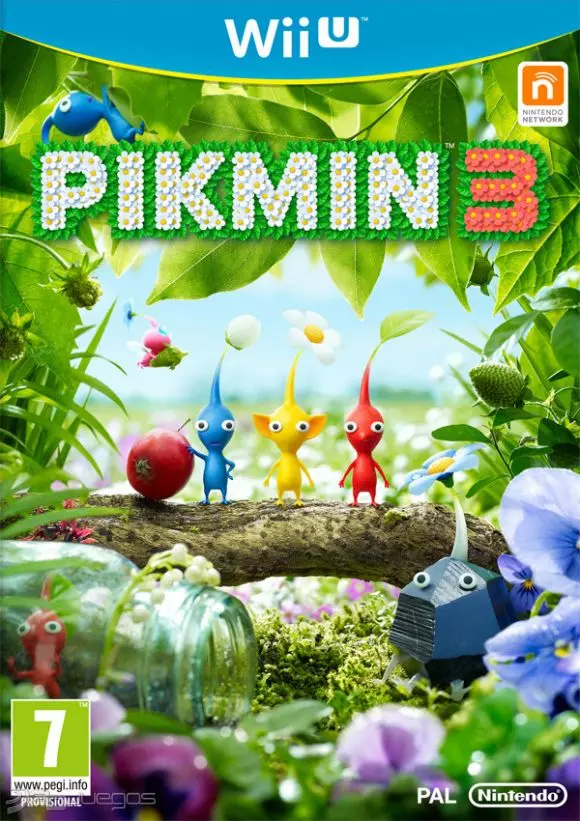 Carátula de Pikmin 3