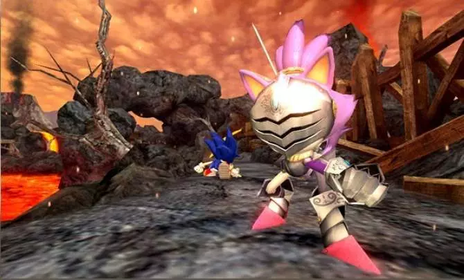 Sonic y el Caballero Oscuro - Wii