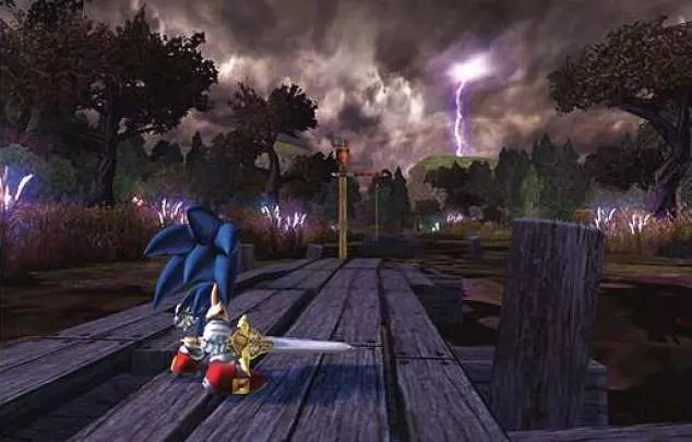 Sonic y el Caballero Oscuro - Wii