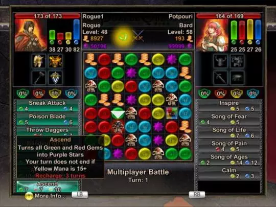 Puzzle Quest Plague Lord - Xbox 360
