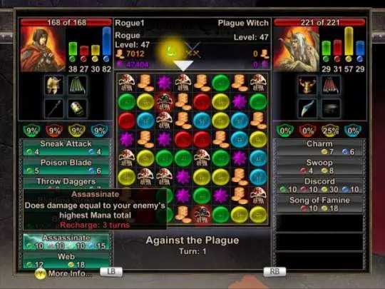Puzzle Quest Plague Lord