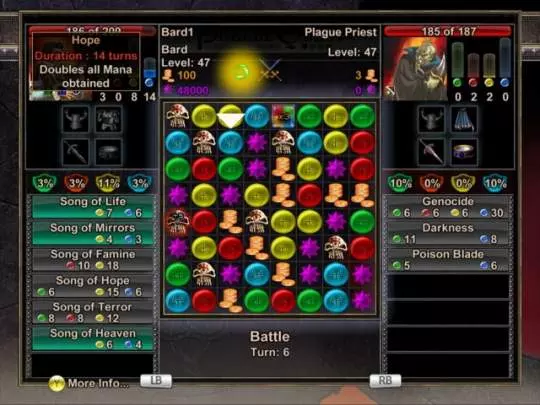 Puzzle Quest Plague Lord