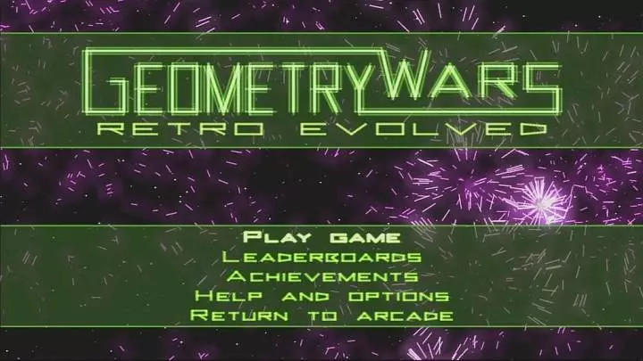 Geometry Wars Retro Evolved - Xbox 360