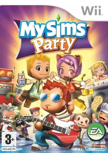 Carátula de MySims Party