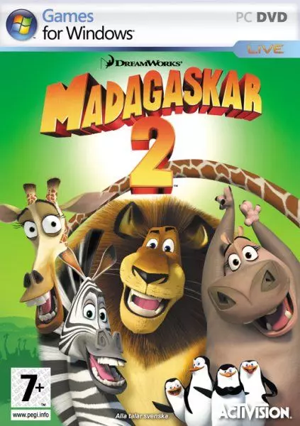 Carátula de Madagascar 2