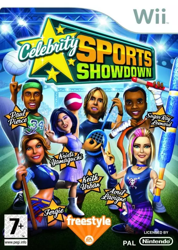 Carátula de Celebrity Sports Showdown