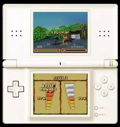 Combate de Gigantes Dinosaurios - DS