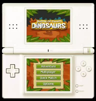 Combate de Gigantes Dinosaurios - DS