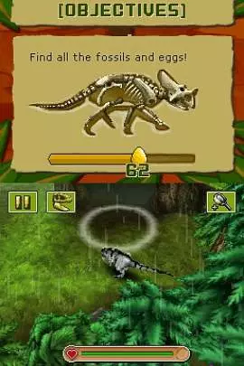 Combate de Gigantes Dinosaurios - DS