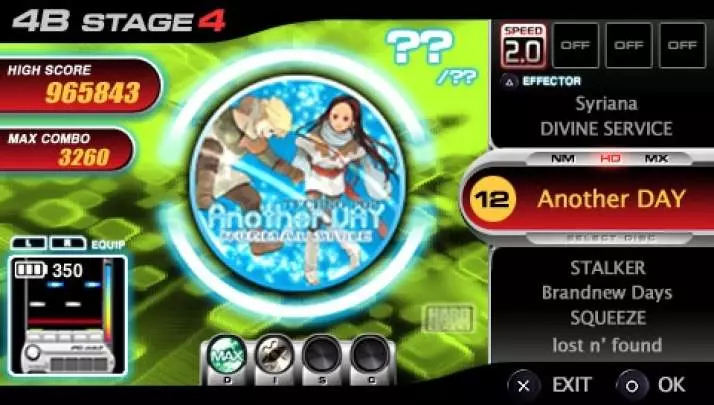 DJ Max Fever - PSP