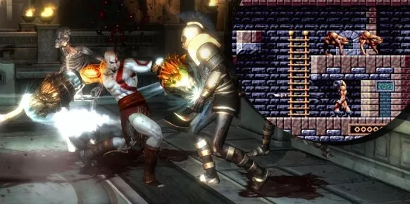A buen seguro que el clasicazo de los Bitmap Brothers, Gods, estuvo muy presente en las mentes de Sony Santa Monica cuando desarrollaban God of War. Plataformas y muchísima acción para dos juegos protagonizados por valientes helenos que plantan cara a los dioses.