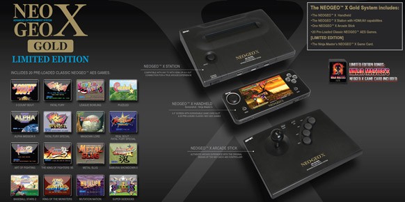 Neo-Geo X Gold