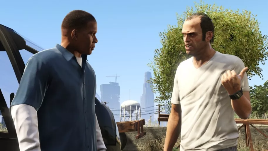 Franklin y Trevor son cara y cruz del principio metafísico de la causalidad. La visión de Rockstar de esta teoría en la piel del primero, y el oscuro y tenebroso reverso de ésta en la demencial personalidad del segundo.