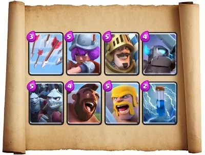 Las mejores barajas para Clash Royale