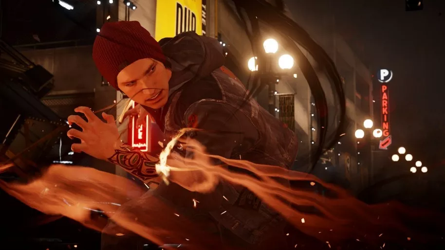 inFamous: Second Son (PS4).