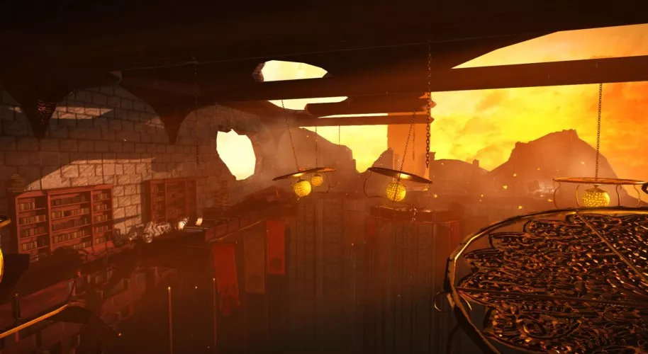 The Librarian fue el proyecto final de Panda Studio. Trabajaron con un motor propio que crearon desde cero.