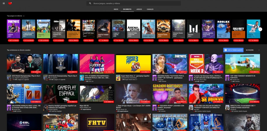 El futuro de YouTube Gaming