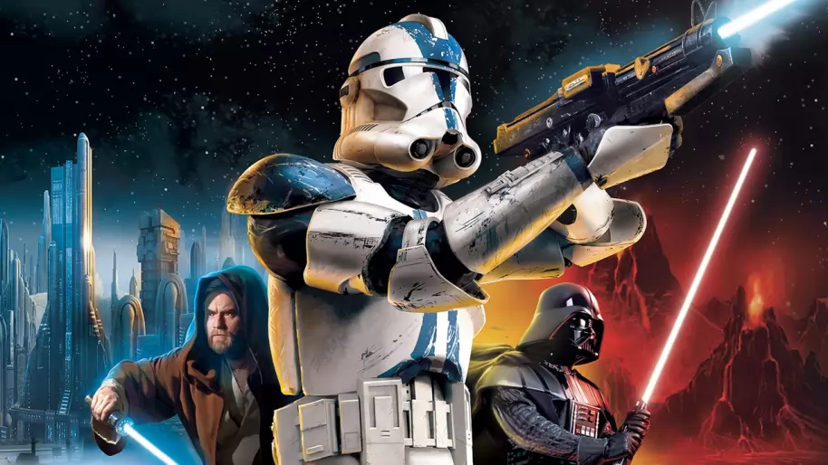 Imagen de Star Wars Battlefront 2 (2005).