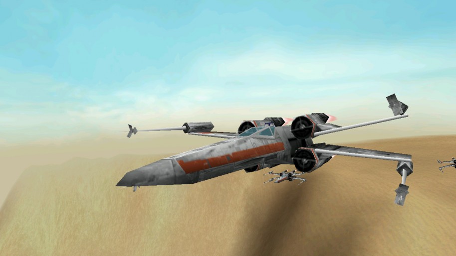 Homenaje a un clásico de Star Wars. Memorias Retro de Rogue Squadron 3D