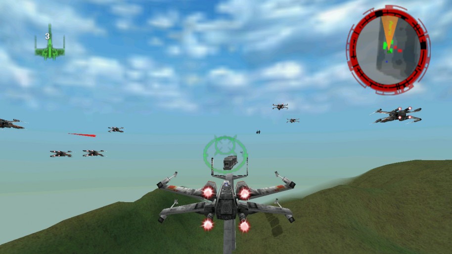 Homenaje a un clásico de Star Wars. Memorias Retro de Rogue Squadron 3D