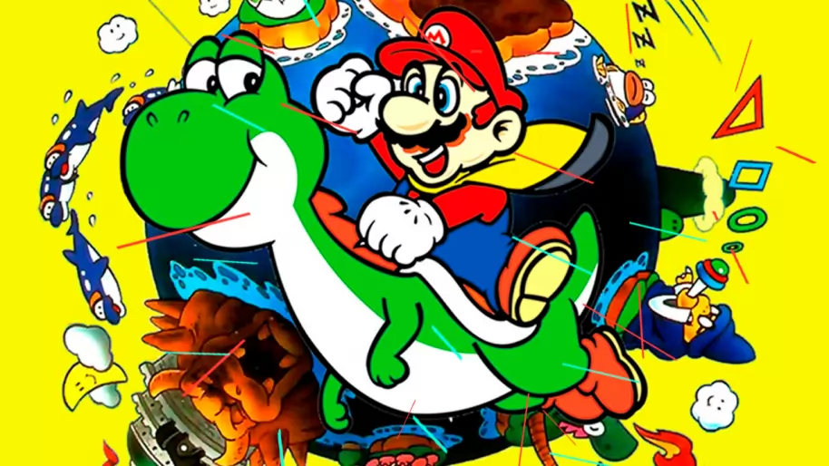 Tezuka hizo los diseños hasta SMB3. A partir de ahí creyó que otros lo harían mejor, aunque de su mano salió el boceto original de Yoshi.