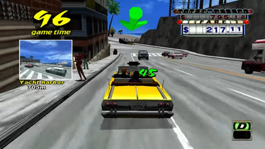 ¿Recuerdas Crazy Taxi? Los coches más rápidos a ritmo de The Offspring y Bad Religion