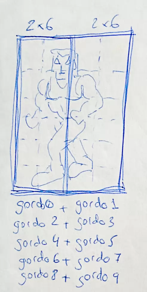 Algunos bocetos del videojuego compartidos por su creador con 3DJuegos.