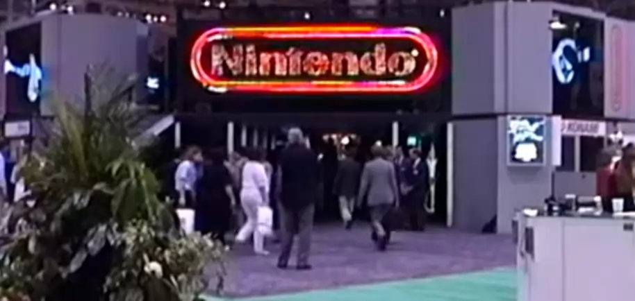 Stand de Nintendo en el CES de Las Vegas (1991)