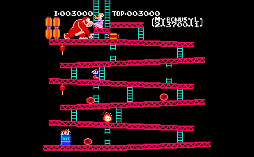 Donkey Kong puso el relieve en los saltos y las plataformas, dos conceptos que Miyamoto popularizó a lo largo de su carrera.