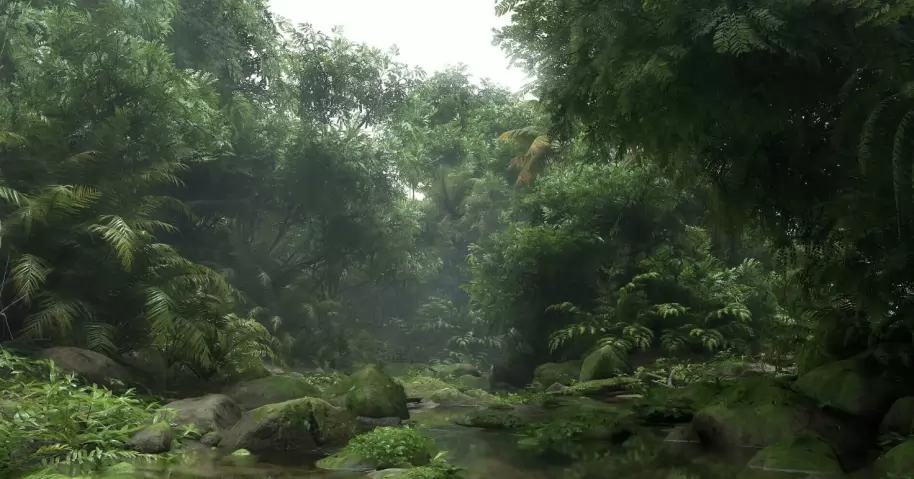 Estas imágenes pertenecen a una demostración técnica del CryEngine que se presentó hace solo unos meses.