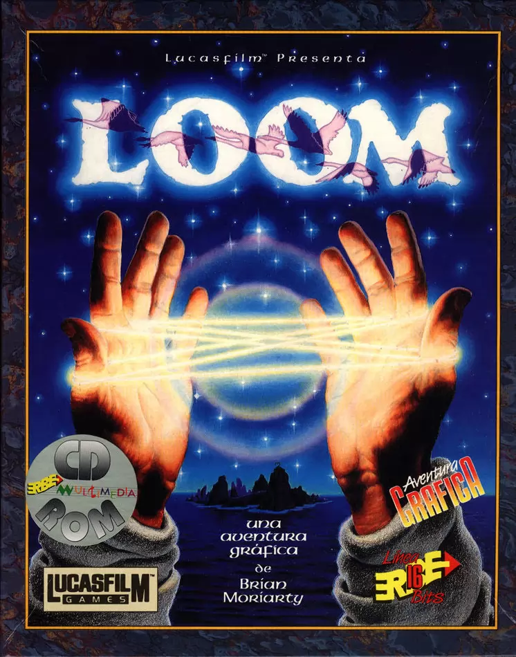 Carátula española de Loom, distribuido por ERBE.