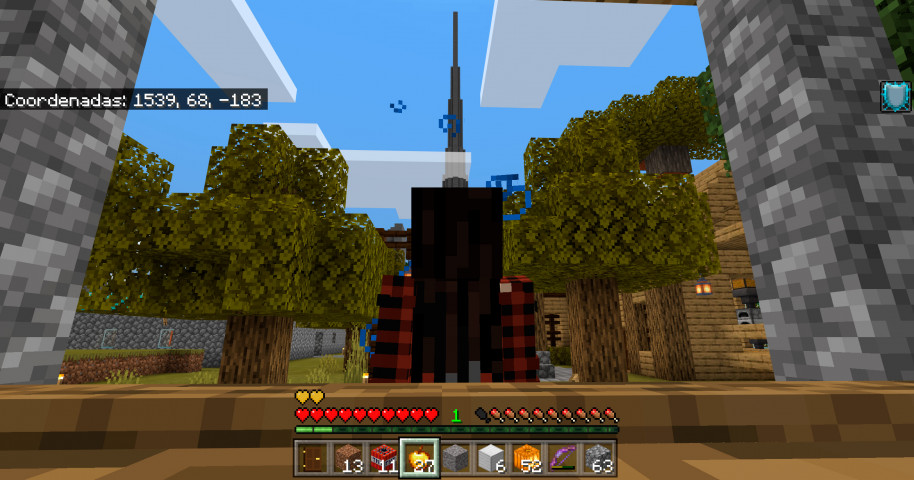 No podíamos salir de casa, así que creamos nuestro propio mundo en Minecraft