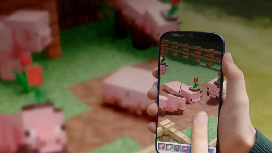 Minecraft también ha querido sacar partido a tecnologías emergentes: Minecraft Hololens y Minecraft Earth.