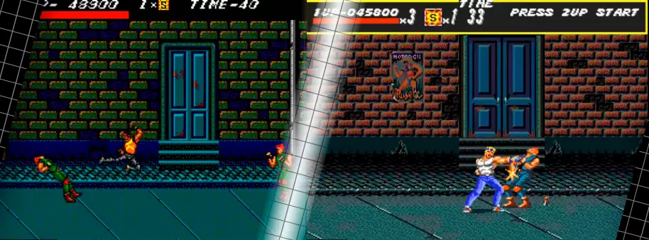 Sí, las animaciones y la cantidad de enemigos que aparecían simultáneamente en pantalla descendieron de forma drástica, pero se las ingeniaron para crear una experiencia muy competente en 8 bits con muchas de las características que convertirían en leyenda al beat 'em up de Sega. Con la música, desgraciadamente, no había mucho que hacer: lo de Mega Drive sigue siendo insuperable a día de hoy.