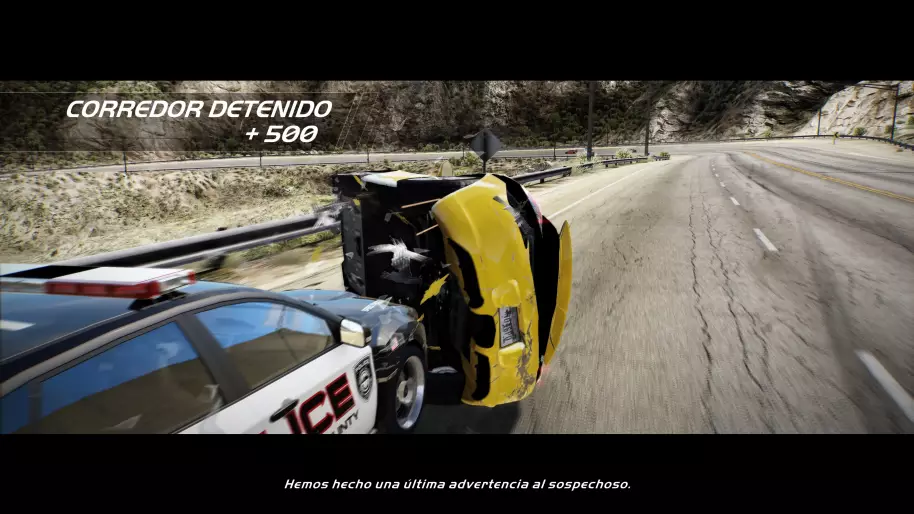 Pura velocidad siempre. ¡No frenes nunca!