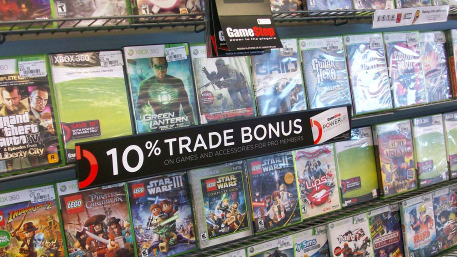 En ocasiones, las tiendas ponen incentivos y descuentos para el mercado de segunda mano. Imagen: GameStop.