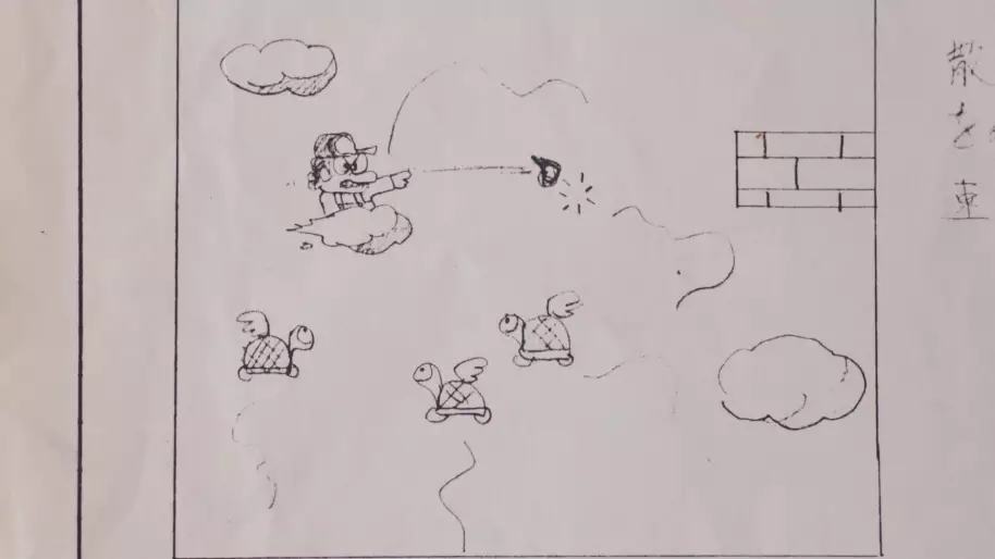 Las ideas locas no faltaron, como poner a Mario sobre una nube.