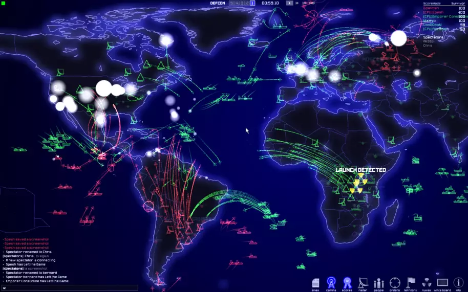 DEFCON (Introversion Software, 2006).