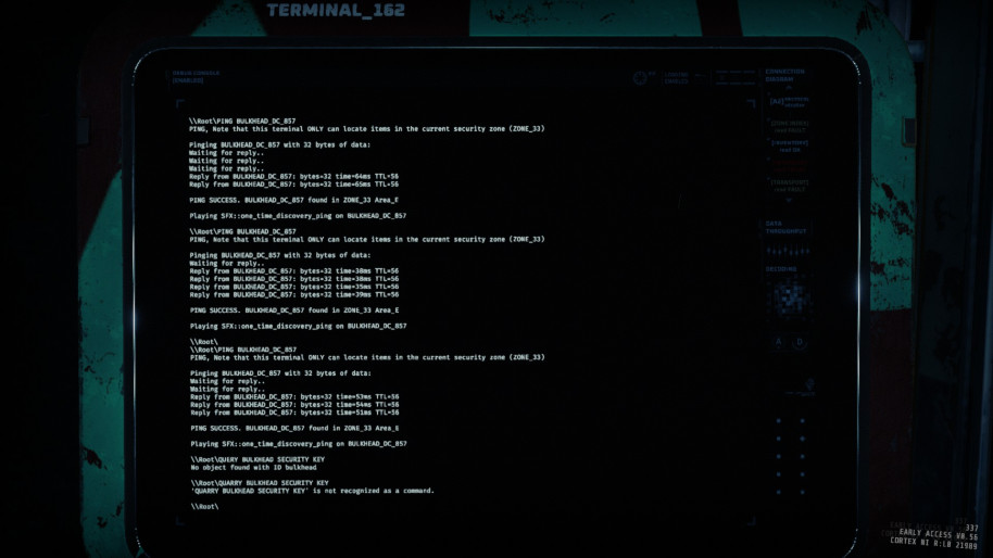 Los terminales pueden ayudarte a localizar objetos, pero debes conocer los comandos de input de antemano.